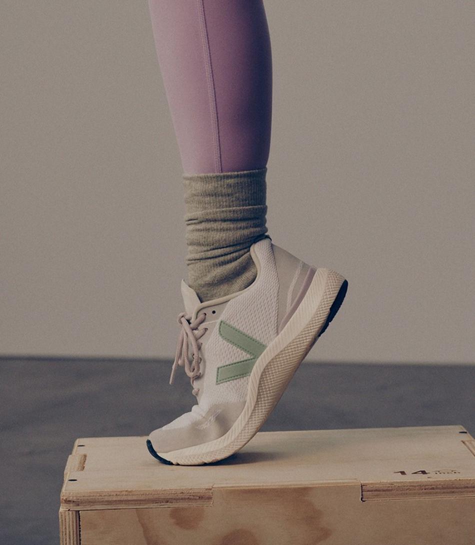 Adults Veja Impala Eggshell Matcha Vegan Blancas | PCLQX91110