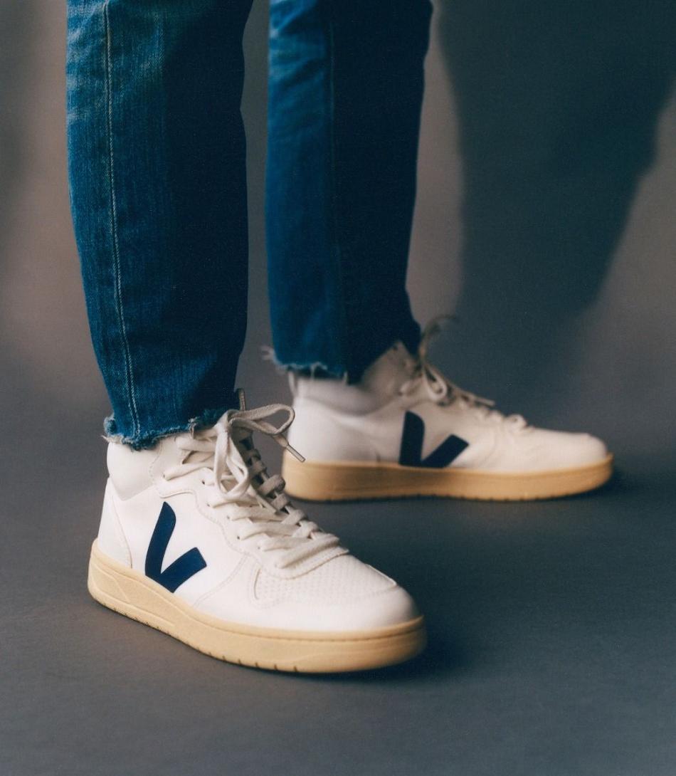 Adults Veja V-15 Cwl Cobalt Butter Sole Outlet Blancas Azules Oscuro | CLDYB39433