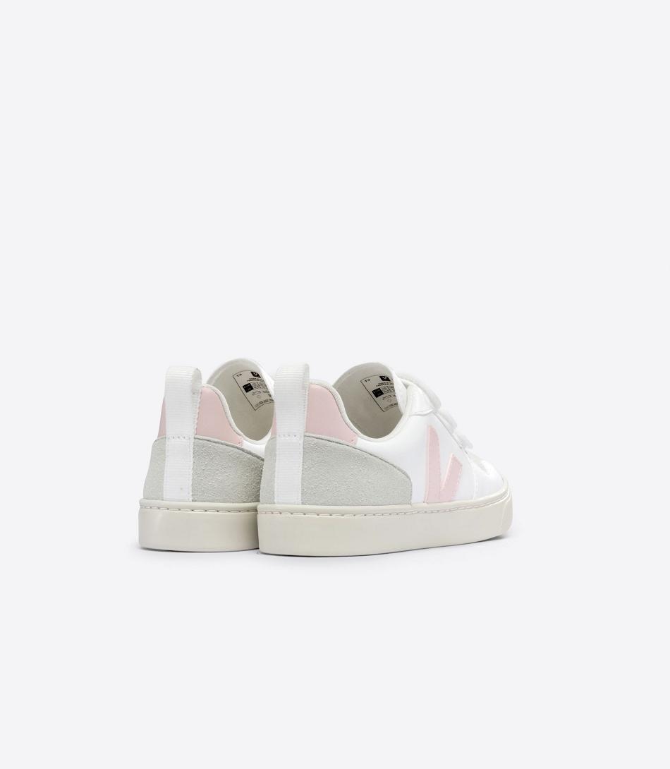 Kids Veja V-10 Cwl Petale Vegan Blancas | ACLDF54859