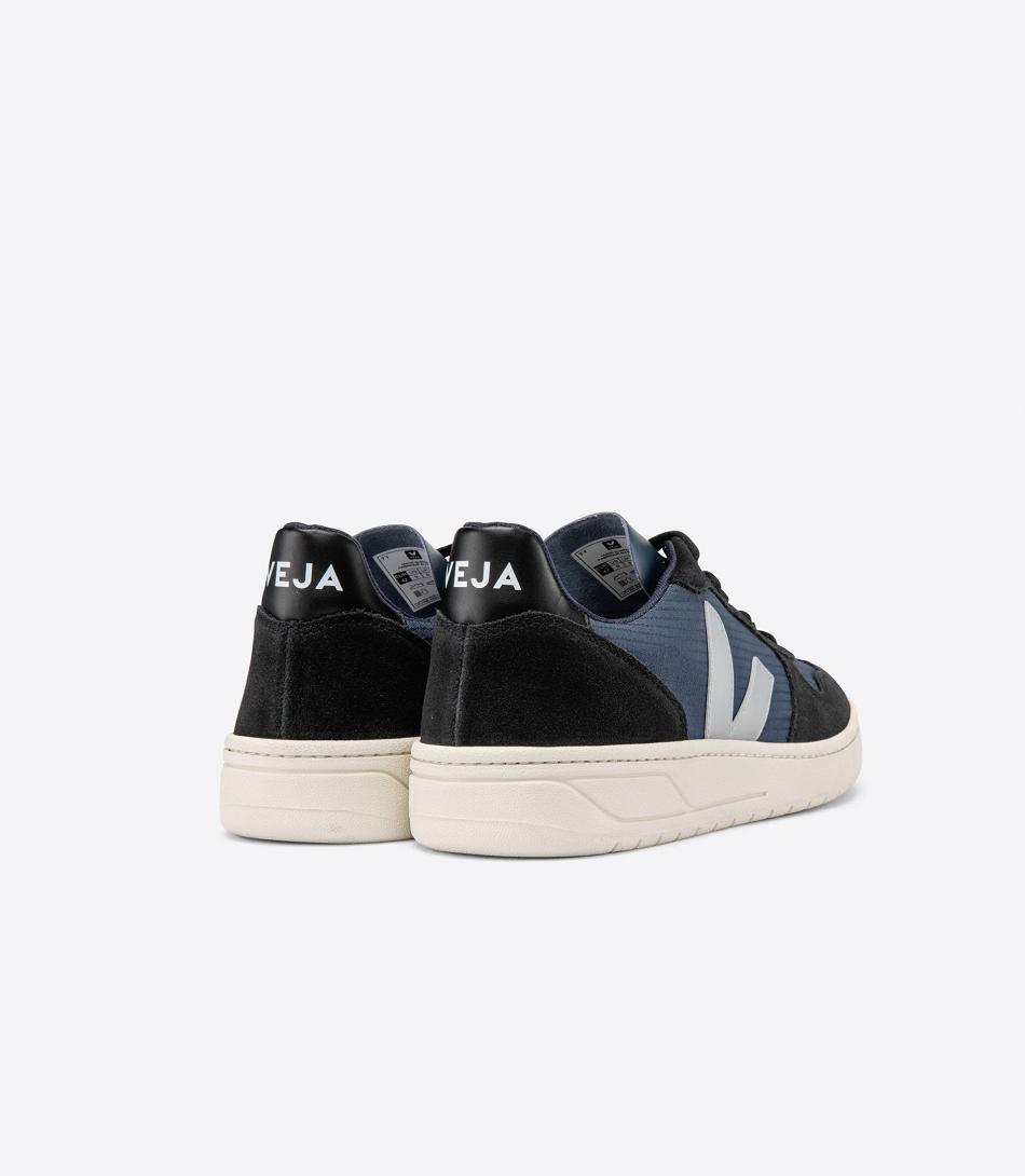 V-10 Veja Ripstop Nautico Oxford Mujer Gris Negras | YCLGT80774