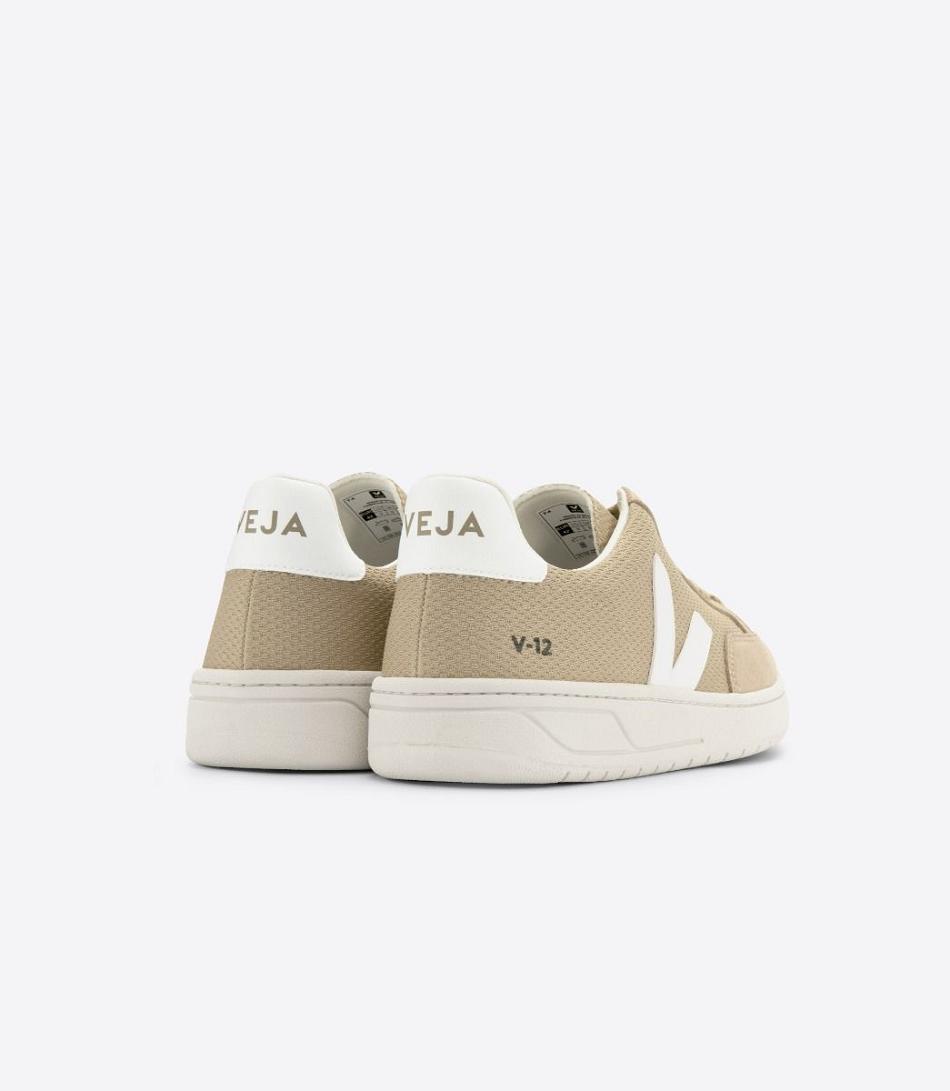 V-12 Veja Vegan Alveomesh Dune Hombre Blancas | CLIIZ95903